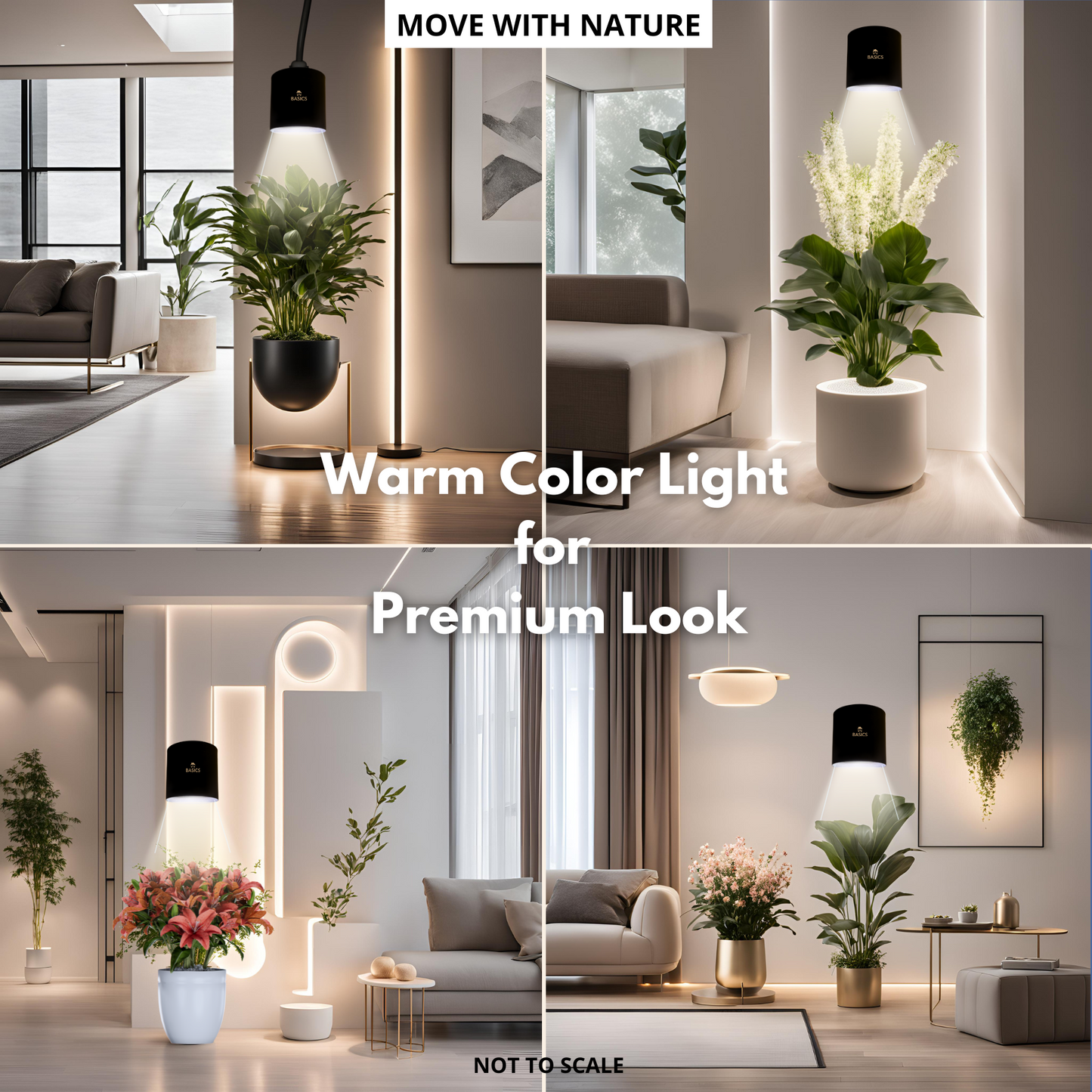 SMART Indoor Plant Grow Light (Wi-fi + Bluetooth) 20W